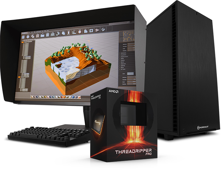PCSPECIALIST - Configureer een Op AMD Threadripper pc
